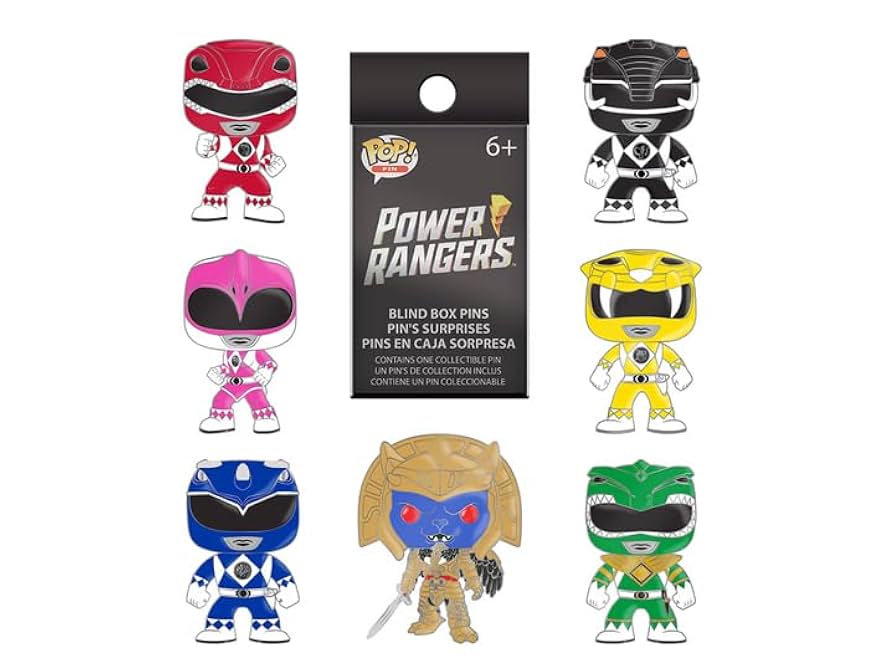 Amazon.com: Funko Pop! Pin: 7 Piece Blind Pin Set: Power